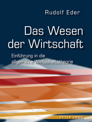cover image of Das Wesen der Wirtschaft